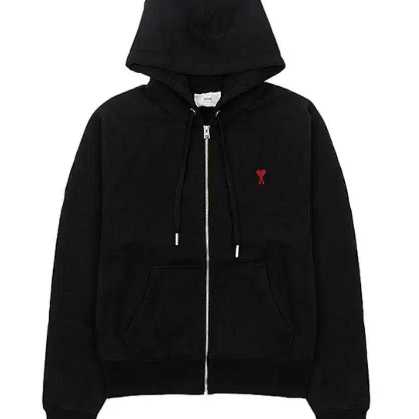 Ami Heart Logo Unisex Hooded Zip-up / USW415747-00