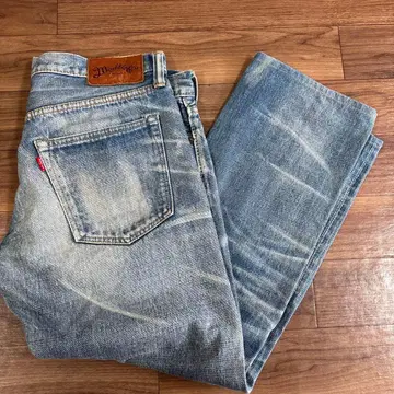 1 마운틴 리서치 데미지 데님 데님 팬츠 청바지