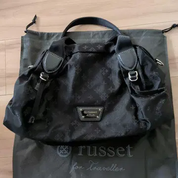 russet 블랙 핸드백