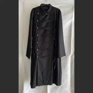 NOT CONVENTIONAL 루프 버튼 롱 셔츠 원피스