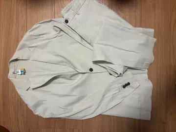 theory 아이보리 캐주얼 셋업 린넨 수트