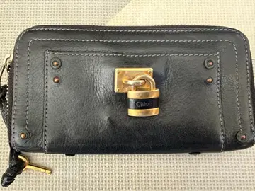 끌로에 블랙 장지갑 락 포함