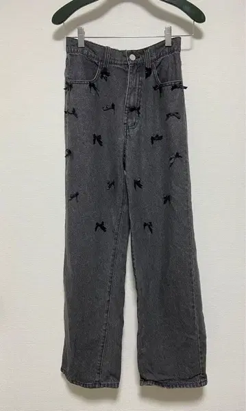 merry jenny petit ribbon 데님 팬츠