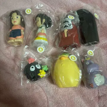 센과 치히로의 행방불명 손가락 인형 7개 세트