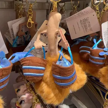 빗자루 봉제 인형 키링 Disney FANTASIA 85주년