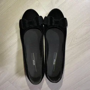 멜리사 플로키 웨지 힐 리본 펌프스 사이즈 39 블랙