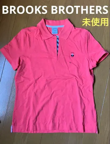 브룩스브라더스 피케 셔츠 주홍색