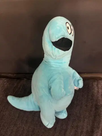 갸루와 공룡 공식 봉제 인형 공룡 블루 새상품급