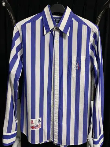 사이코 버니 스트라이프 셔츠 M 사이즈