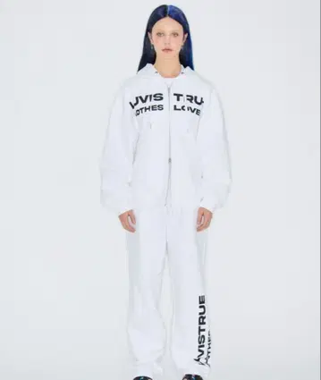 상하의 세트 LUVISTRUE ASIC SWEAT 셋업