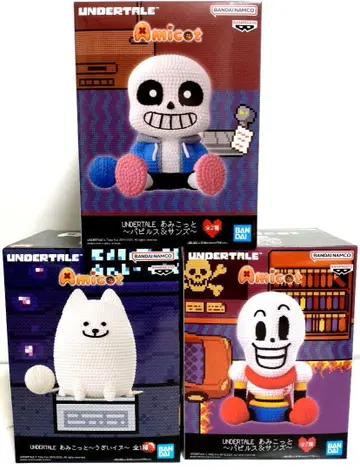 Undertale Amicot 피규어 3체 세트