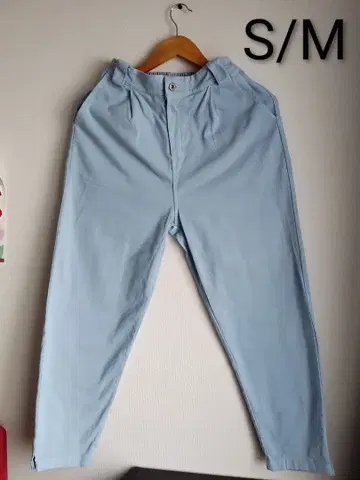 라이트 블루 S/M 캐주얼 팬츠