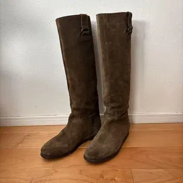 boemos 보에 스웨이드 롱 부츠 36