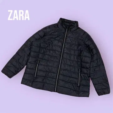 ZARABASIC 블랙 다운 자켓 아우터 2XL S-1353