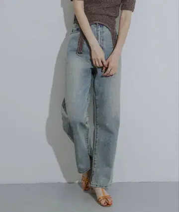 SENSE OF PLACE 하이웨스트 스트레이트 데님