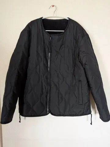 TAION 유니섹스 밀리터리 리버서블 크루넥 다운