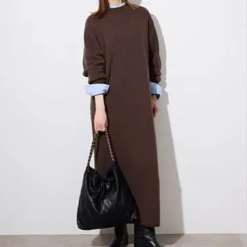 새상품 SLOBE IENA 워셔블 스무스 니트 원피스