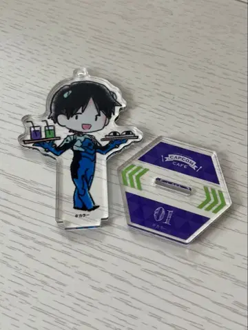 캡콤 카페 이카리 신지 아크릴 스탠드 에바 에반게리온