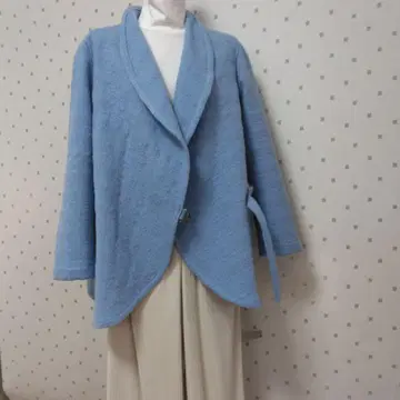 자켓 드레이프 자켓 핸드메이드 하프 코트