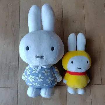미피 봉제 인형 세트 대소 2개 묶음 판매