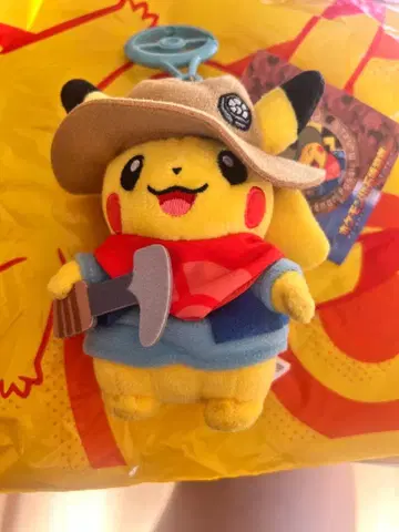 미사용 새상품 발굴 피카츄 마스코트