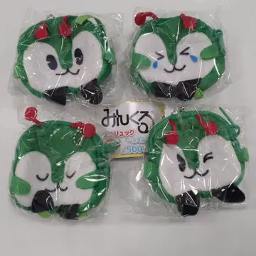 [ 전부 다 있습니다 ] 민크루 미니 백팩 가챠 [전 4종]