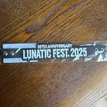루나페스 LUNATIC FEST.2025 러버 밴드