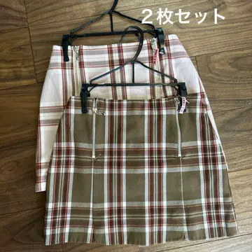 레이디 아젤 미니 스커트 2장 세트