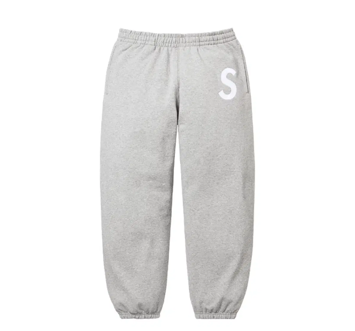 [L] Supreme S Logo Sweatpants Grey 25fw