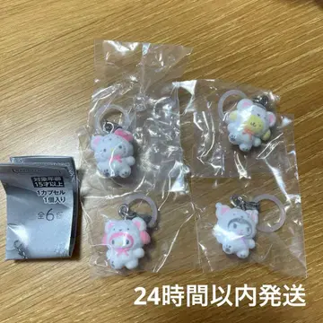 산리오 포근포근 스노우 4세트