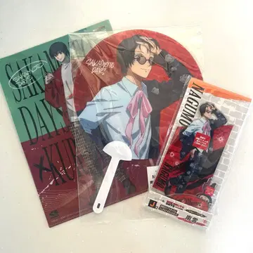 사카모토 데이즈 나구모 복권 랙 아크릴 스탠드 클리어 부채 외