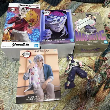 귀멸의 칼날 피규어 모음 도우마 시노부 텐겐 Grandista