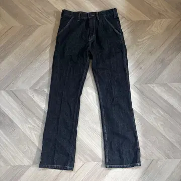 Schott 다크 블루 스트레이트 데님