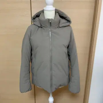 UNIQLO 후드 부착 다운 자켓 M 그레이