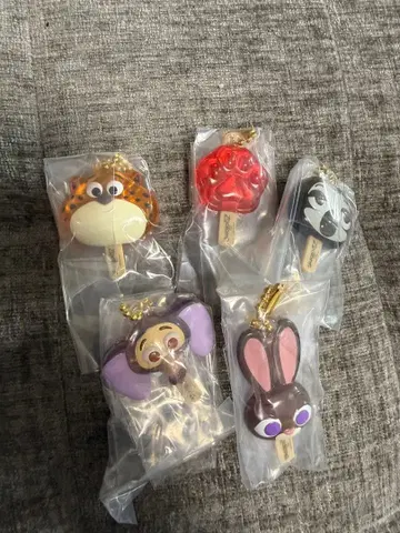 주토피아 아이스캔디 참 가챠가챠