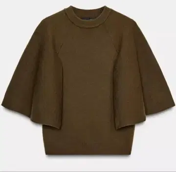 [ 새상품 ] ZARA 케이프 슬리브 니트 스웨터 M