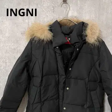 INGNI 퍼 다운 자켓 심플 갸루 캐주얼 예쁨