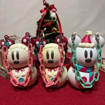 미키 미니 체인 달린 캐릭터