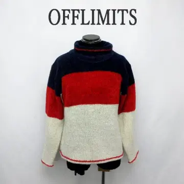 MY1857 OFFLIMITS 빈티지 니트 하이넥 사이즈 M
