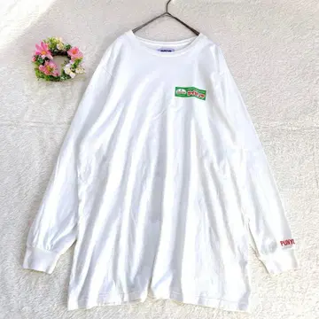 [ 푸뉴즈 ] 사이제리야 콜라보 T셔츠 티셔츠 ( L ) 빅 화이트