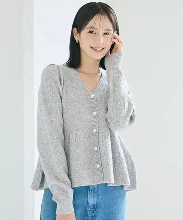 coca 라메 니트 가디건 미사용 새상품