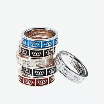 저스틴 데이비스 크라운 반지 21호 블루 나고야 파르코 구매