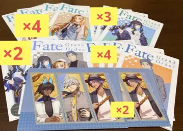 로손 한정판 Fate 클리어 파일 전 5종 세트