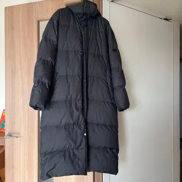 MHL 블랙 롱 다운 자켓