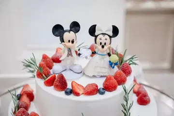 미키 미니 웨딩 피규어 세트