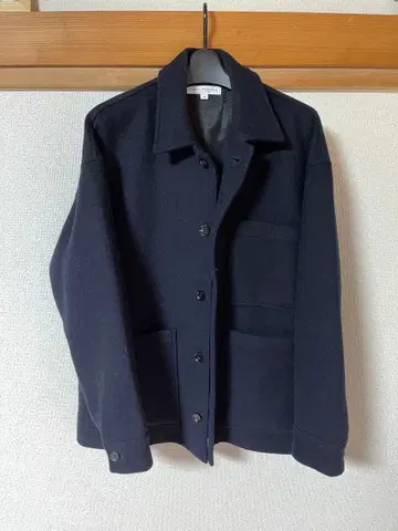 URBAN RESEARCH 네이비 울 혼방 자켓 M