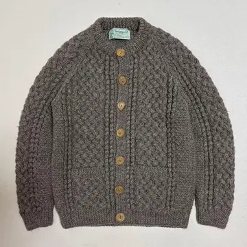 INVERALLAN 가디건 스코틀랜드제 핸드니트