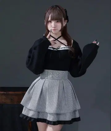 [ 완판템 ] Pal elfy 사다리 레이스 앙상블 니트