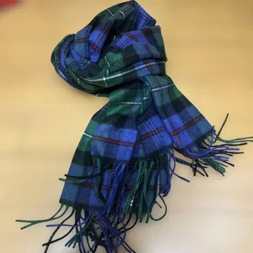 매킨토시 캐시미어 체크 머플러