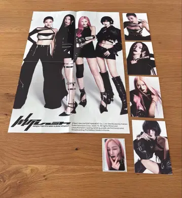 aespa Whiplash 포스터 엽서 카세트